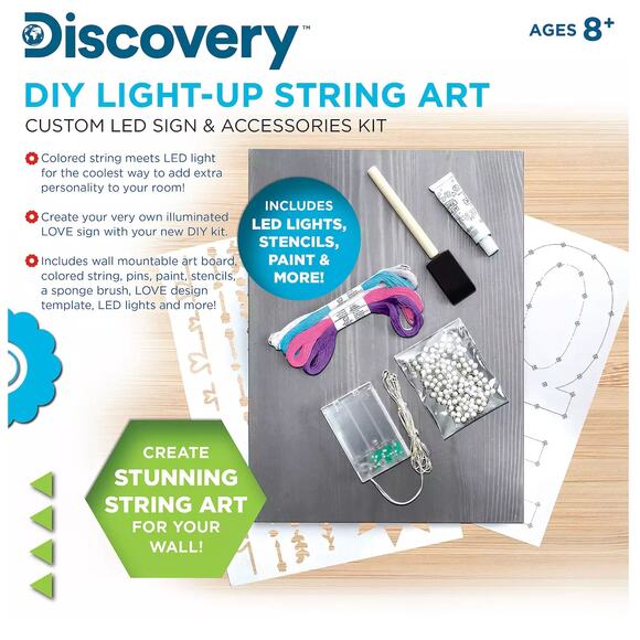 NIB Discovery DIY Kit LED Light-Up String Set - Picture 10 of 11